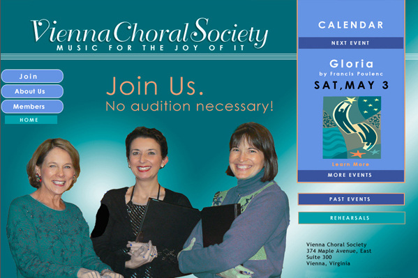 Choral Society website